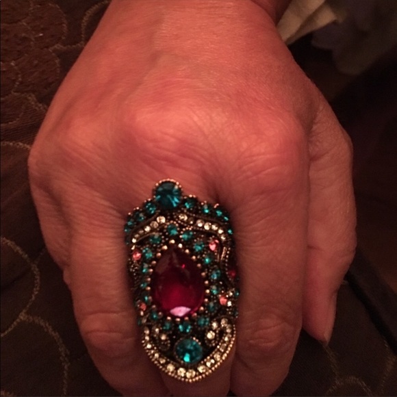 🎉HP🎉Beautiful Retro Turkish Style Ring - Picture 4 of 6